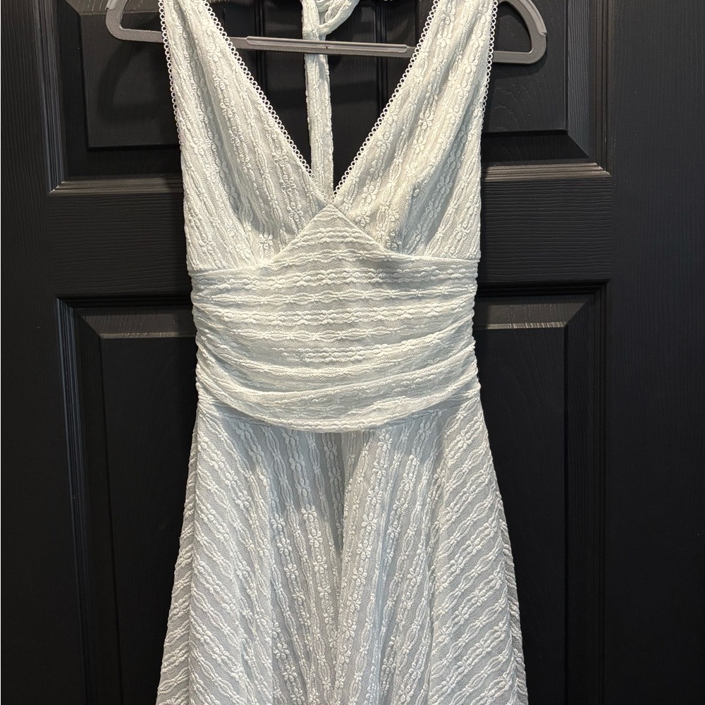 Windsor Elegant Lace Backless Dress